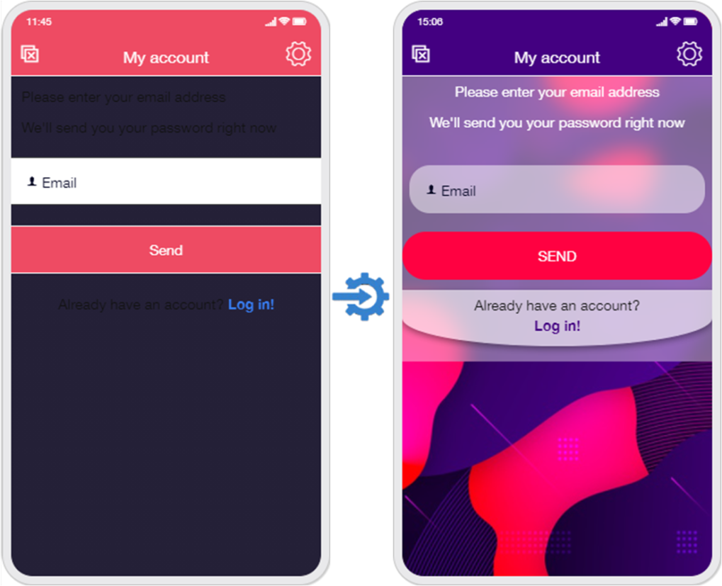 CSS Template-2 for My Account | WebVista | Siberian CMS Store